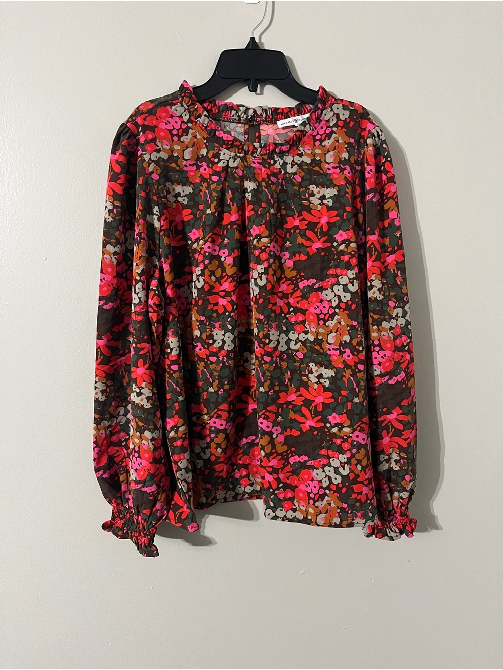 EUC Lot of 2 Michelle McDowell Floral Blouse Women’s XL